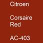 Preview: Citroen, Corsaire Red, AC-403.